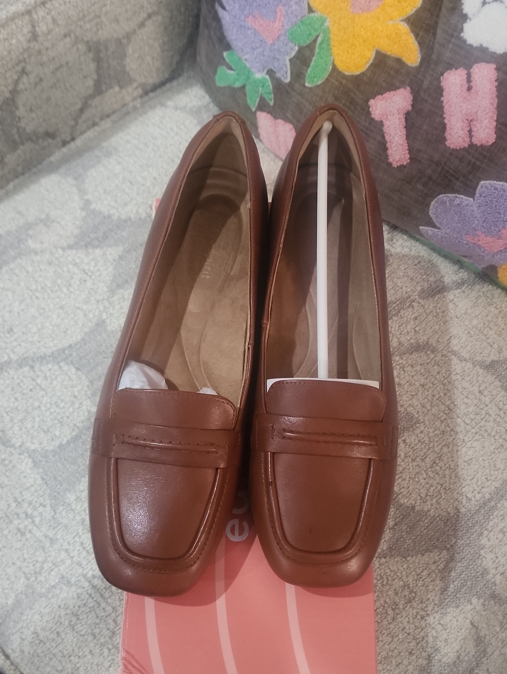 New Easy Spirit Nadira Apron Toe Loafers, New In Box